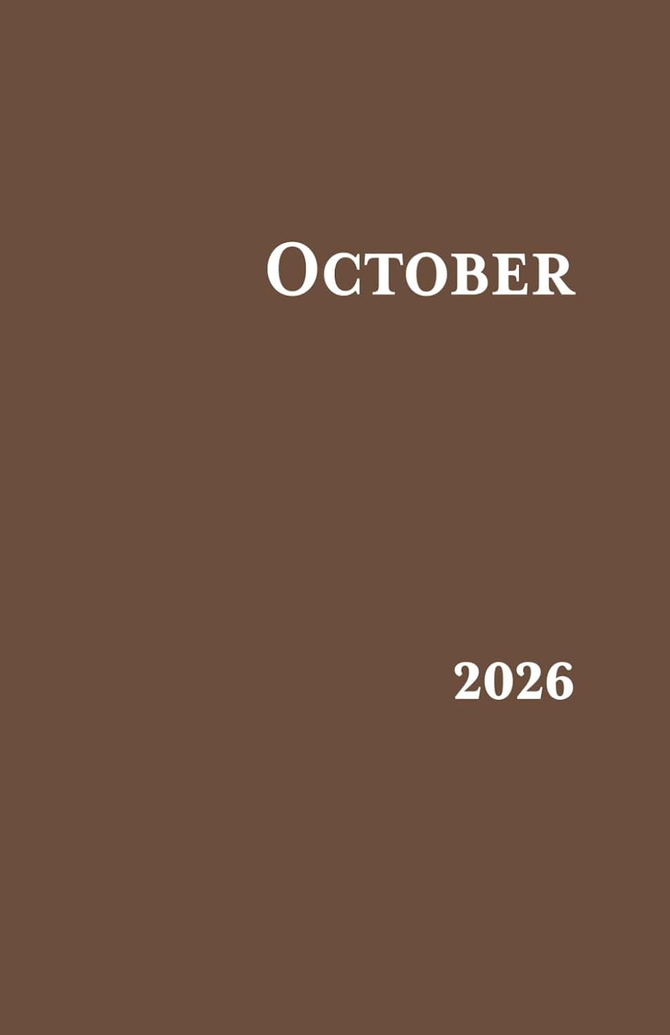 My Day Planned October cover